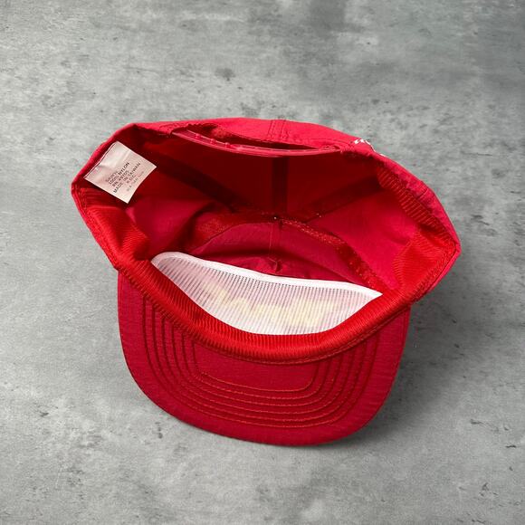 Vintage The Wrap Only Winston Has It Cigarette Red Hat - Picture 4 of 5